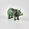 Stone-Cutting Miniature Jade Rhino in the style of Faberge Products, 2000s 1