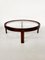 Mid-Century Modern Wooden and Glass Coffee Table, 1970s 2