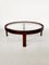 Mid-Century Modern Wooden and Glass Coffee Table, 1970s, Image 2