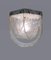 Lampada da soffitto ad incasso in vetro di Murano attribuita a Carlo Nason per Mazzega, anni '60, Immagine 3