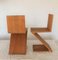 Italienischer Zig-Zag Stuhl von Gerrit Rietveld für Cassina, 1970er 3
