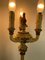 Impero Style Candlesticks in Lacquered and Gilded Wood, 1890s, Set of 2, Image 16