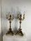 Impero Style Candlesticks in Lacquered and Gilded Wood, 1890s, Set of 2 14