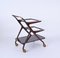 Italian Mod. 65 Serving Bar Cart by Ico & Luisa Parisi for D Baggis, 1950s, Image 16