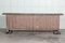 Großer englischer Arbeitstisch aus gebleichtem Kiefernholz, 1900er 8