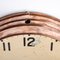 Vintage Industrial Stepped Copper Case Factory Clock by Gents of Leicester 13