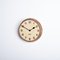 Horloge d'Usine Vintage Industrielle en Cuivre par Gents of Leicester 9