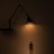Lámpara de maquinista ajustable Zonalite industrial vintage de Walligraph, Imagen 2