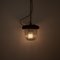 Polish Industrial Pendant Light with Prismatic Glass 2