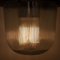 Polish Industrial Pendant Light with Prismatic Glass 7