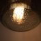 Polish Industrial Pendant Light with Prismatic Glass 10