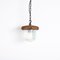 Large Industrial Rusted Pendant Light 8