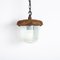 Large Industrial Rusted Pendant Light, Image 1
