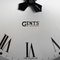 Horloge Industrielle en Cuivre par Gents of Leicester 3