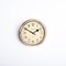 Horloge Murale d'Usine Vintage en Cuivre Poli par Synchronome 1