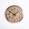 Large Copper Factory Clock by International Time Recording Co LTD 1
