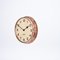 Reloj de fábrica industrial vintage con caja de cobre de Gents of Leicester, Imagen 4