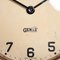 Horloge d'Usine Vintage Industrielle en Cuivre par Gents of Leicester 8