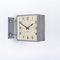 Reclaimed Double Sided Square Wall Mounted Clock by Gents of Leicester 1