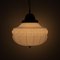 Grande Lampe à Suspension Décorative Vintage en Opaline avec Baldaquin en Laiton 19