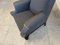 Vintage Sessel aus grauem Stoff 5
