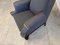 Vintage Sessel aus grauem Stoff 18