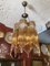 Vintage Ceiling Lamps in Brass and Glass, Image 3