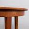 Mid-Century Danish Round Teak Extension Table in the style of Skovmand and Andersen, 1960s, Image 12