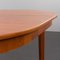 Mid-Century Danish Round Teak Extension Table in the style of Skovmand and Andersen, 1960s, Image 10