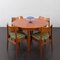 Mid-Century Danish Round Teak Extension Table in the style of Skovmand and Andersen, 1960s 2
