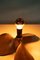 Lámpara de mesa Propeller vintage de latón, años 60, Imagen 10
