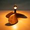 Vintage Brass Propeller Table Lamp, 1960s 11