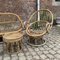 Rattan Gartenmöbel, 1960er, 4er Set 5