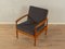 Vintage Armchair in Leather, 1960s, Image 1