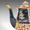 Antique English Victorian Ceramic Imari Pattern Teapot, 1900 9