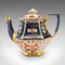 Antique English Victorian Ceramic Imari Pattern Teapot, 1900, Image 1