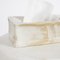 Ceramic Tissue Box in White by Project123A 2