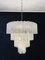 Large Vintage Murano Glass Tiered Chandelier, Image 9