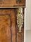 Antique Victorian Inlaid Burr Walnut and Porcelain Mounted Pier Cabinets, 1860, Set of 2 21