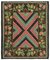 Tapis Kilim Noir Vintage, Moldavie, 1940s 1