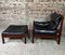 Admiral Armchair and Ottoman by Erik Merthen, Sweden, 1960s, Set of 2, Image 1