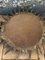 Vintage Italian Sun Mirror in Golden Resin with Witch Eye, 1960s, Image 7