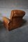 French Cognac Leather Club Chair, 1940s 5