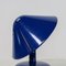 Blaue Tischlampe von Goffredo Reggiani 1960er 3