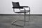 Black Leather S34 Cantilever Armchair by Mart Stam & Marcel Breuer for Linea Veam, 1987 4