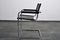 Fauteuil Cantilever S34 en Cuir Noir par Mart Stam & Marcel Breuer pour Linea Veam, 1987 5