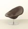 Globe Chair aus Braunem Leder von Pierre Paulin für Artifort, 1960er 11
