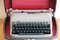 Máquina de escribir con estuche de viaje de Remington, años 70, Imagen 5
