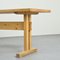Pine Dining Table, Les Arcs, France., 1970s 9