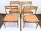 Danish Dining Room Chairs in Oak & Leather, Poland, 1960s, Set of 4 5